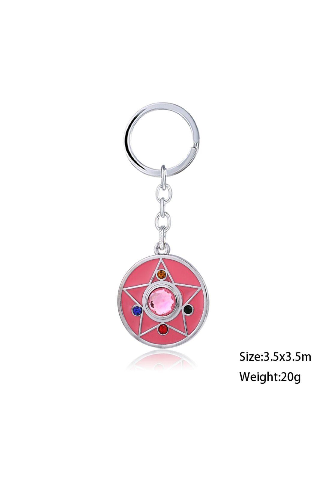 Llavero Metálico Sailor Moon Corazon-3