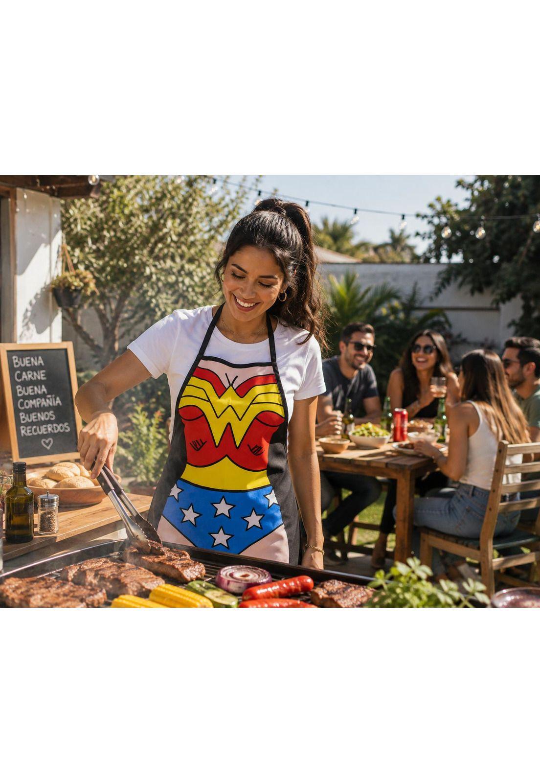 Delantal Mujer Maravilla Wonder Woman-1