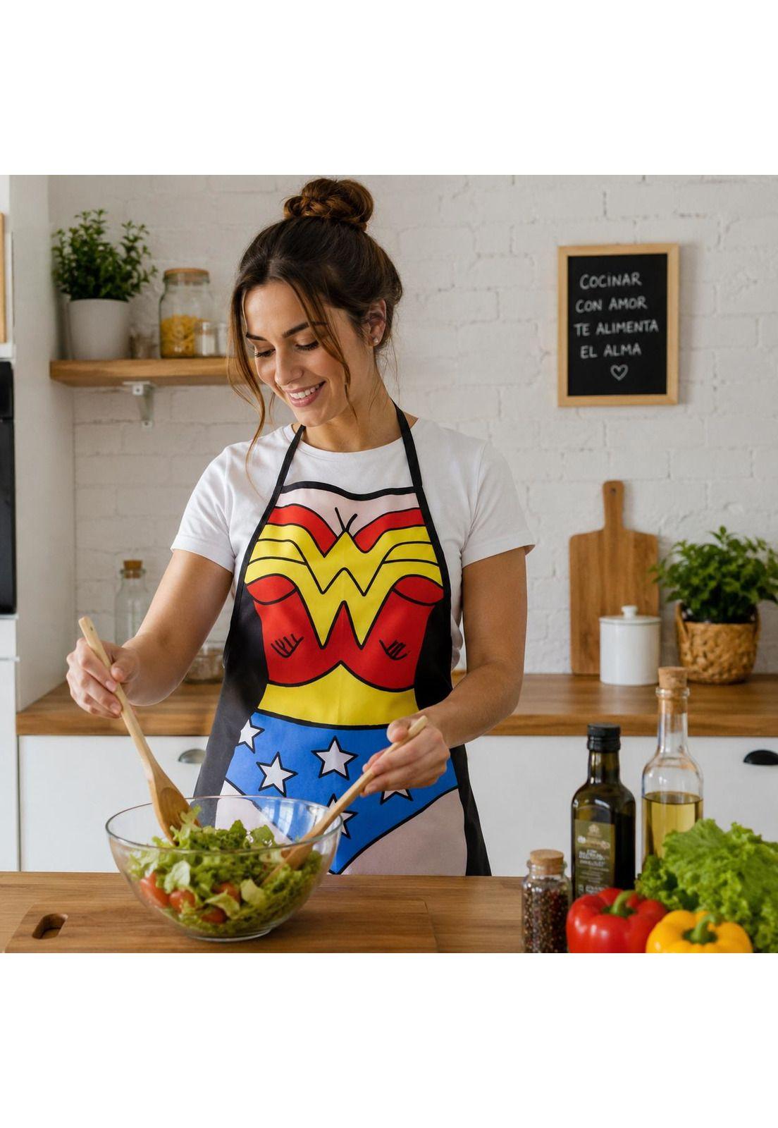 Delantal Mujer Maravilla Wonder Woman-2