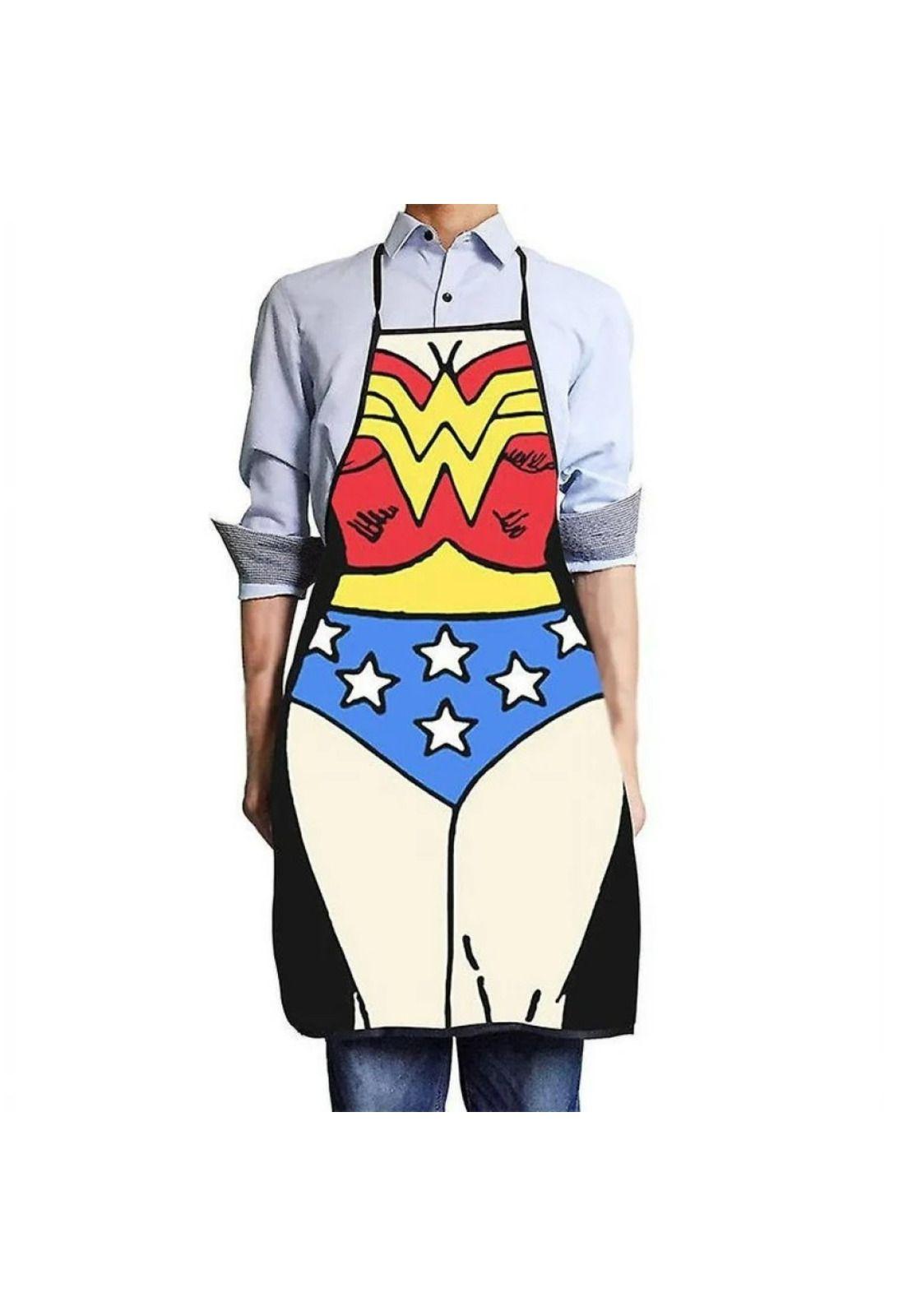 Delantal Mujer Maravilla Wonder Woman-3