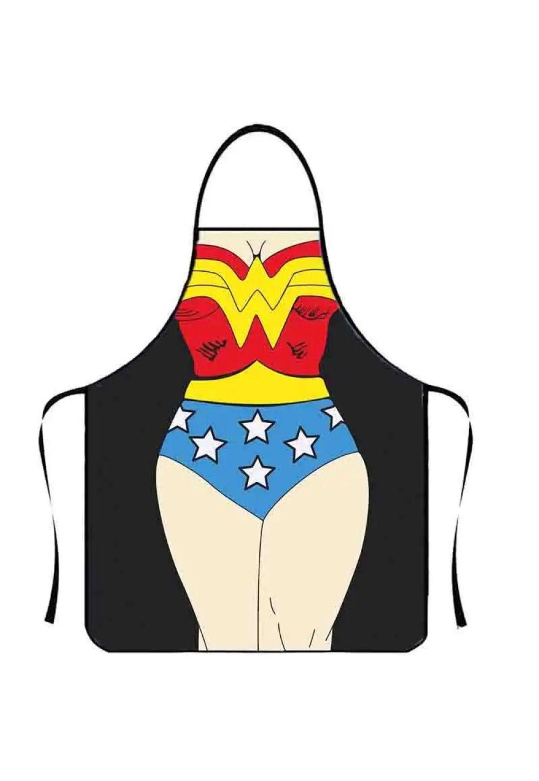 Delantal Mujer Maravilla Wonder Woman-4
