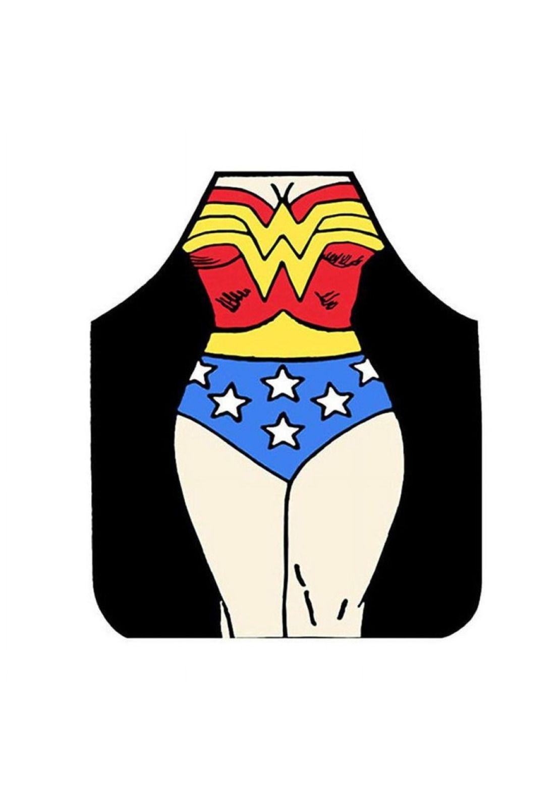 Delantal Mujer Maravilla Wonder Woman-6