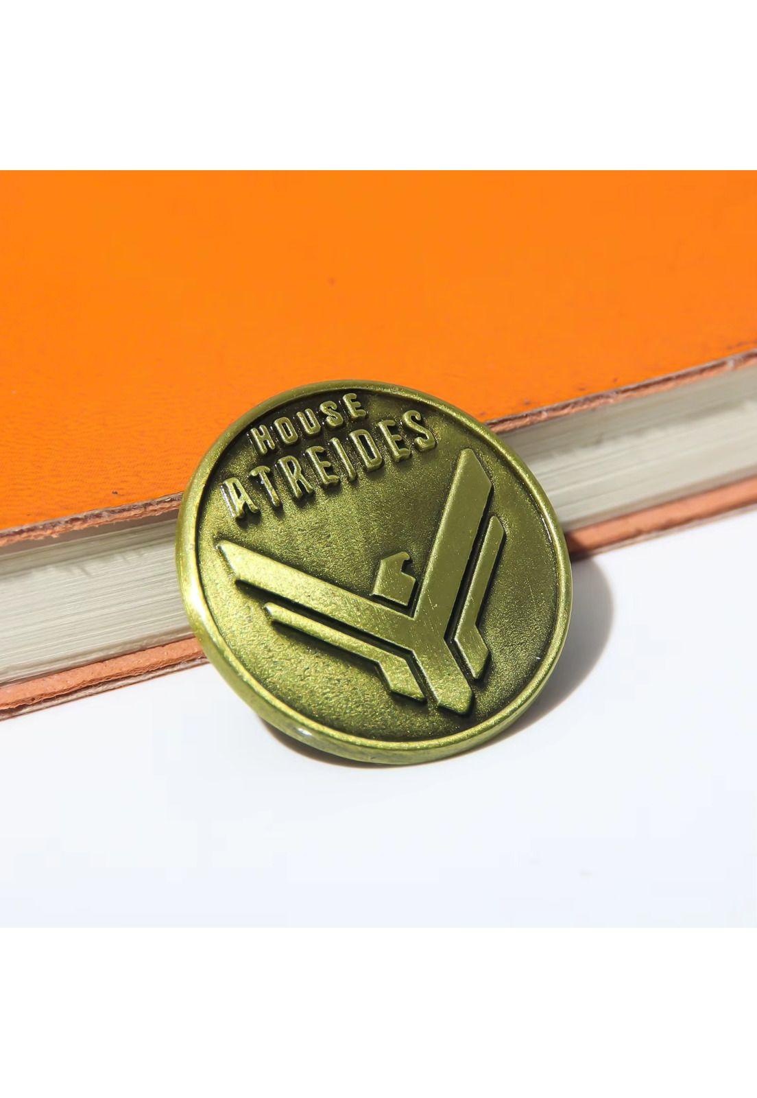 Pin broche metálico de Dune 'Casa Atreides'-2