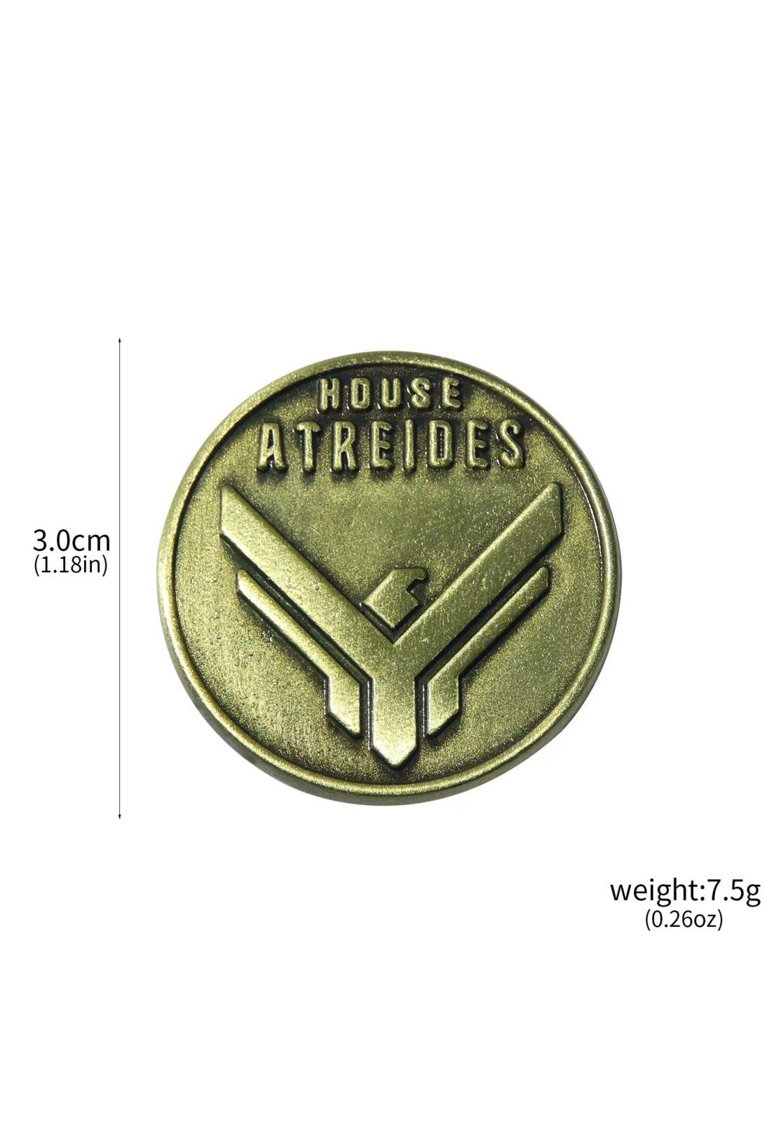 Pin broche metálico de Dune 'Casa Atreides'-4
