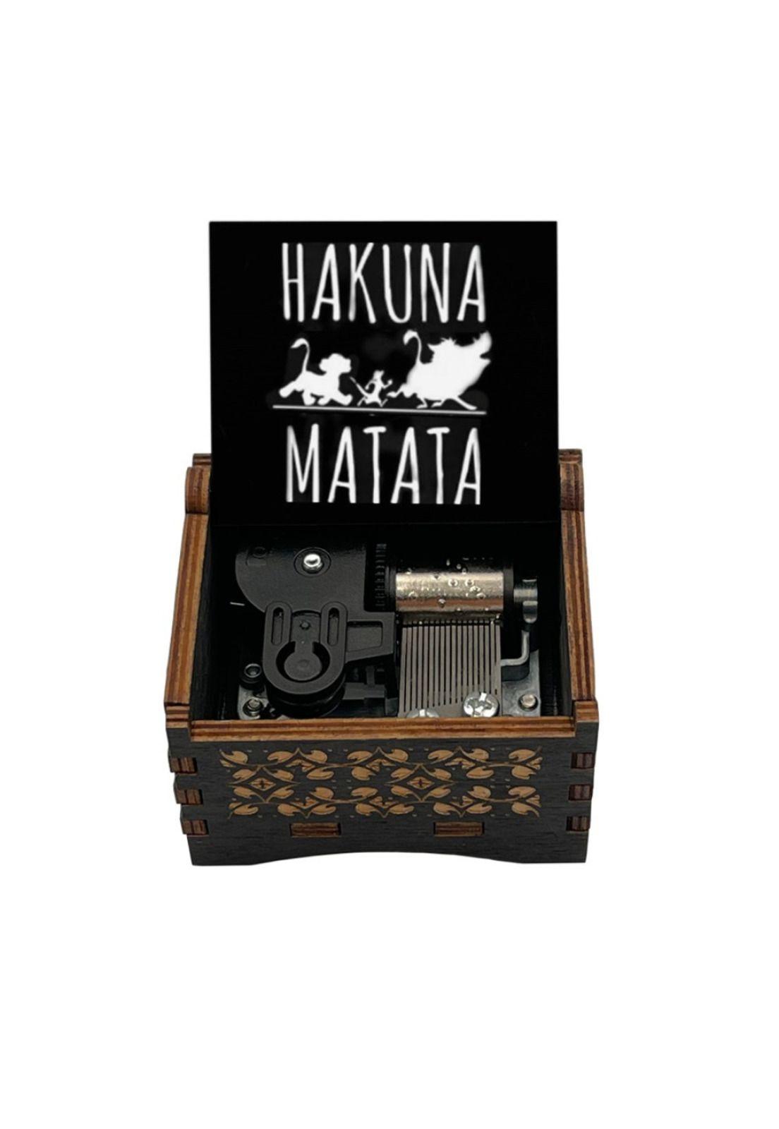 Caja Musical canción HAKUNA MATATA - El Rey León-0