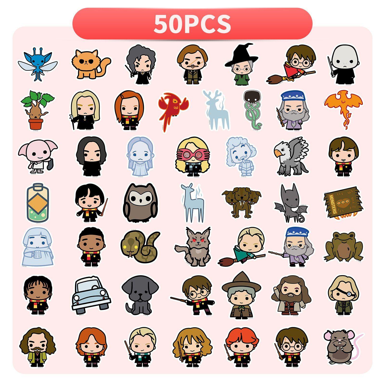 Pack 50 Sticker HP Harry-3