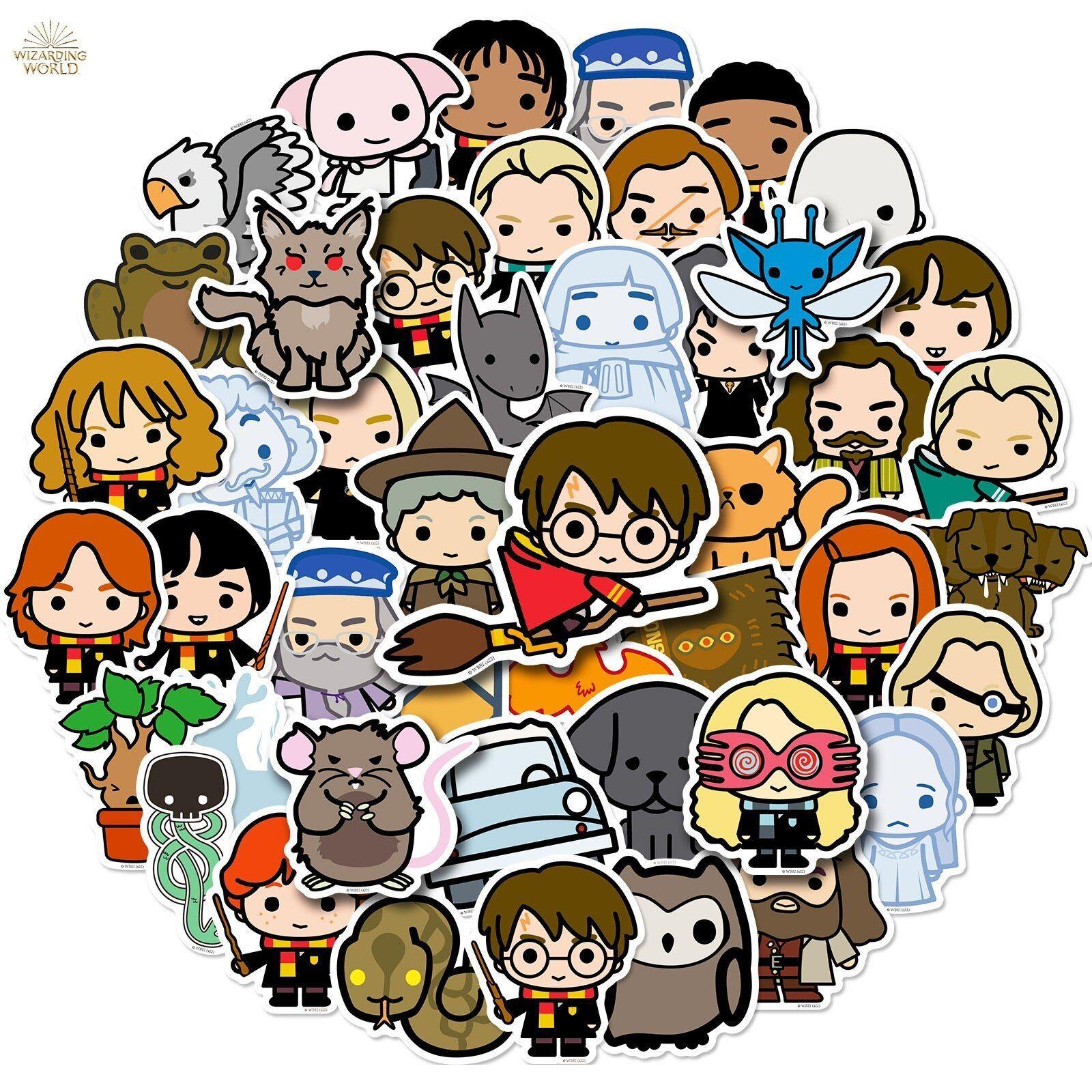 Pack 50 Sticker HP Harry-1
