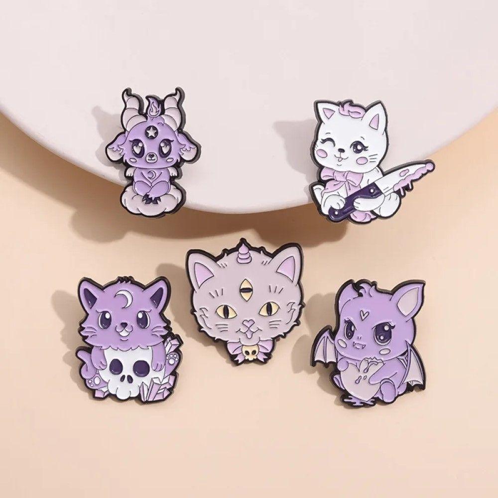 set pines broches broches animalitos cute del mal kawaii-3