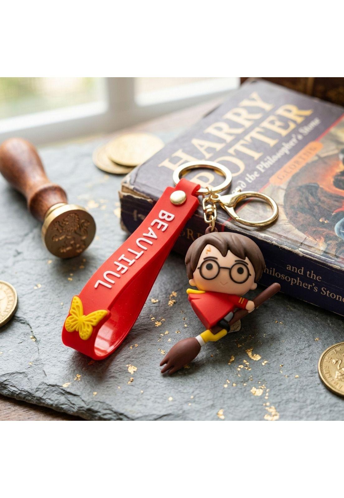 Llavero Harry Potter En Escoba Nimbus 2000 Quidditch-4