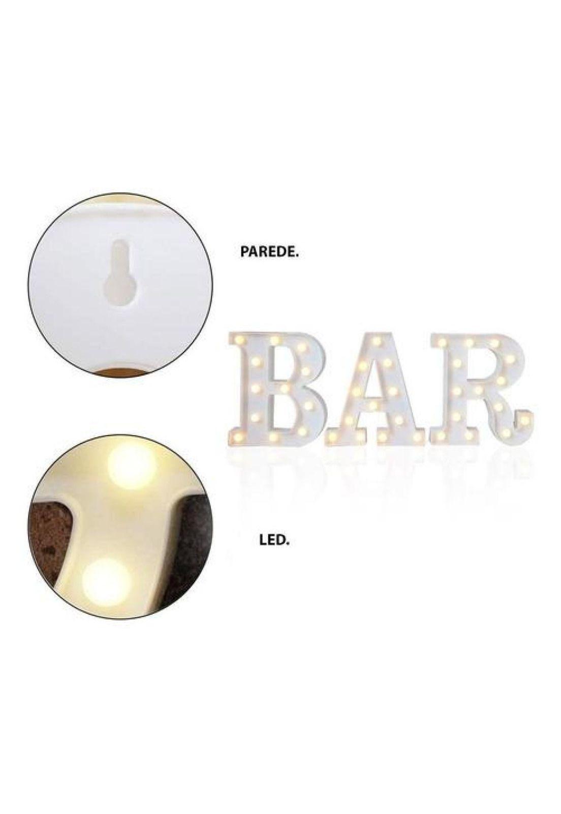 Pack 3 Letras Led    Bar    16 Cm-2