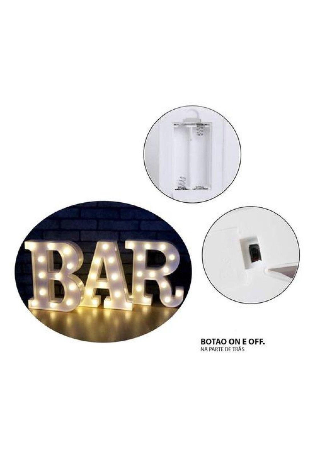 Pack 3 Letras Led    Bar    16 Cm-3