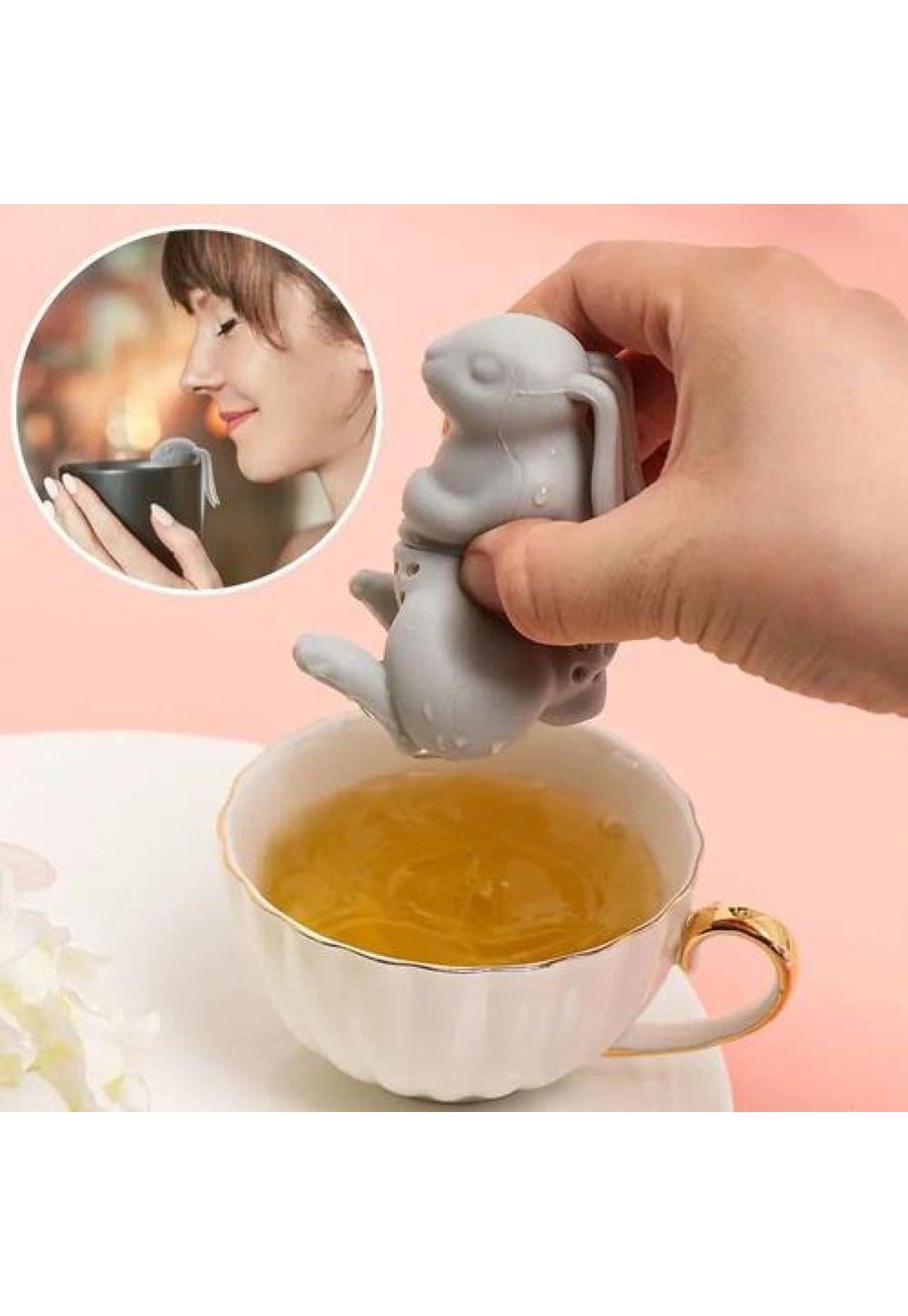 Infusor De Té Silicona Conejito Durmiendo Rabbit-5