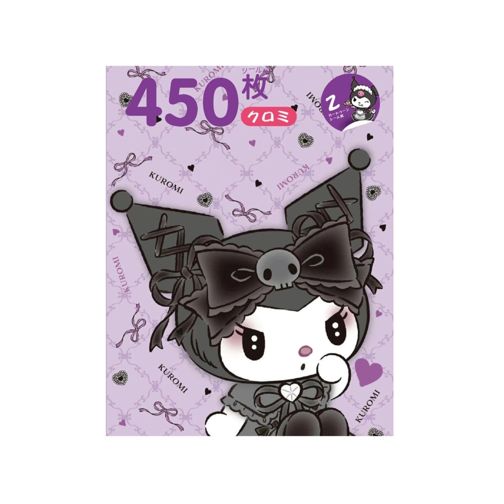 Mini Libro Sticker Kuromi-0