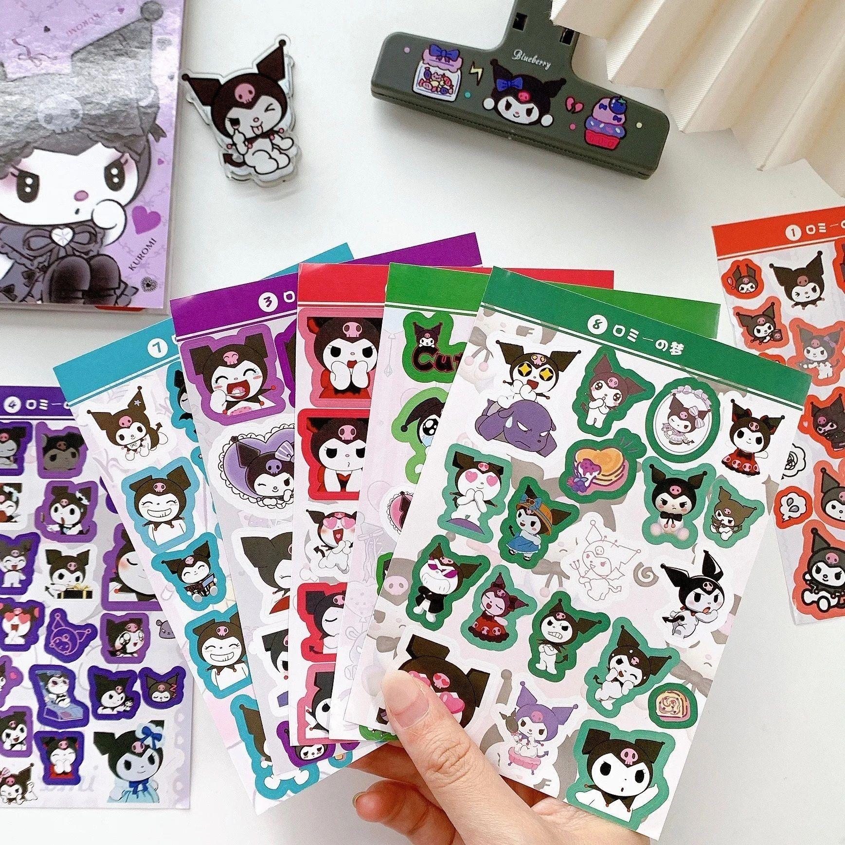 Mini Libro Sticker Kuromi-2