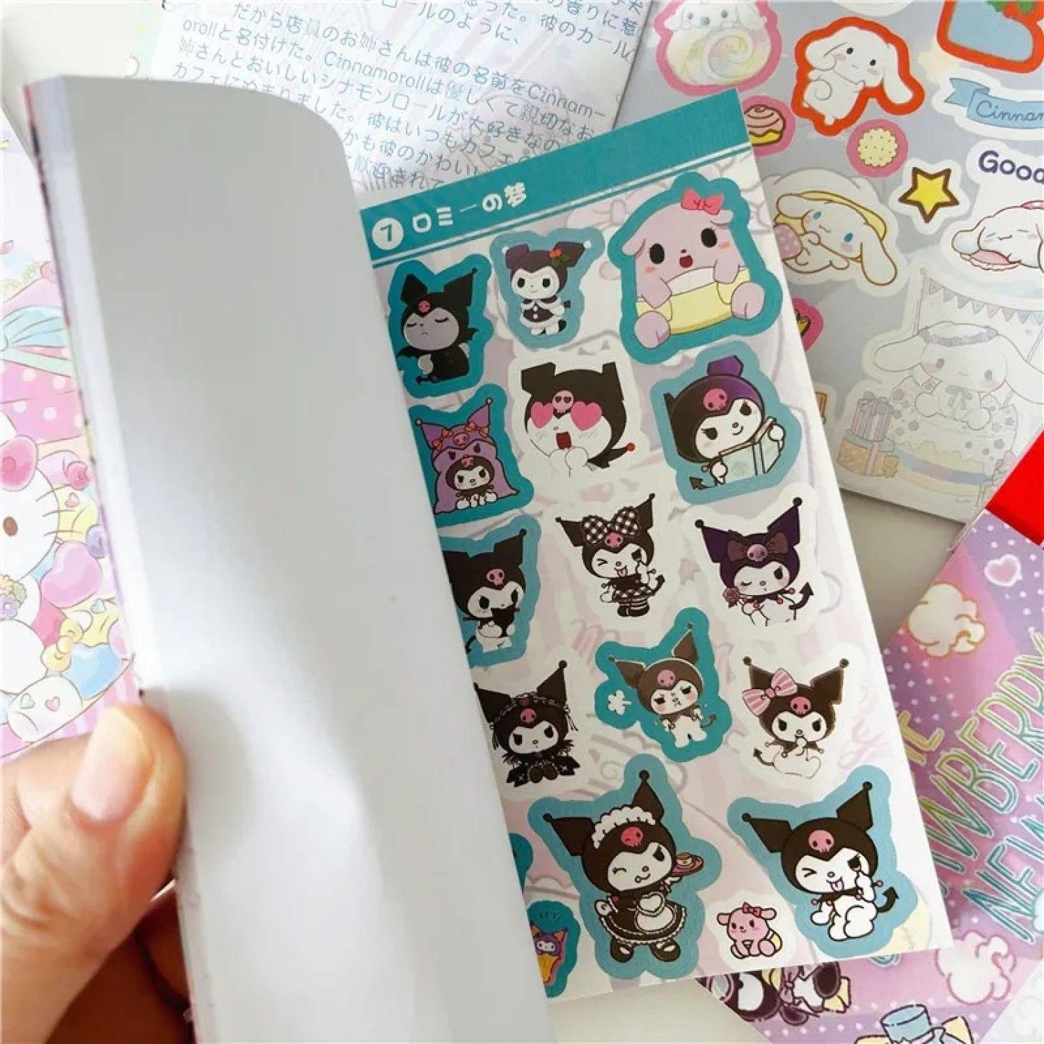 Mini Libro Sticker Kuromi-3