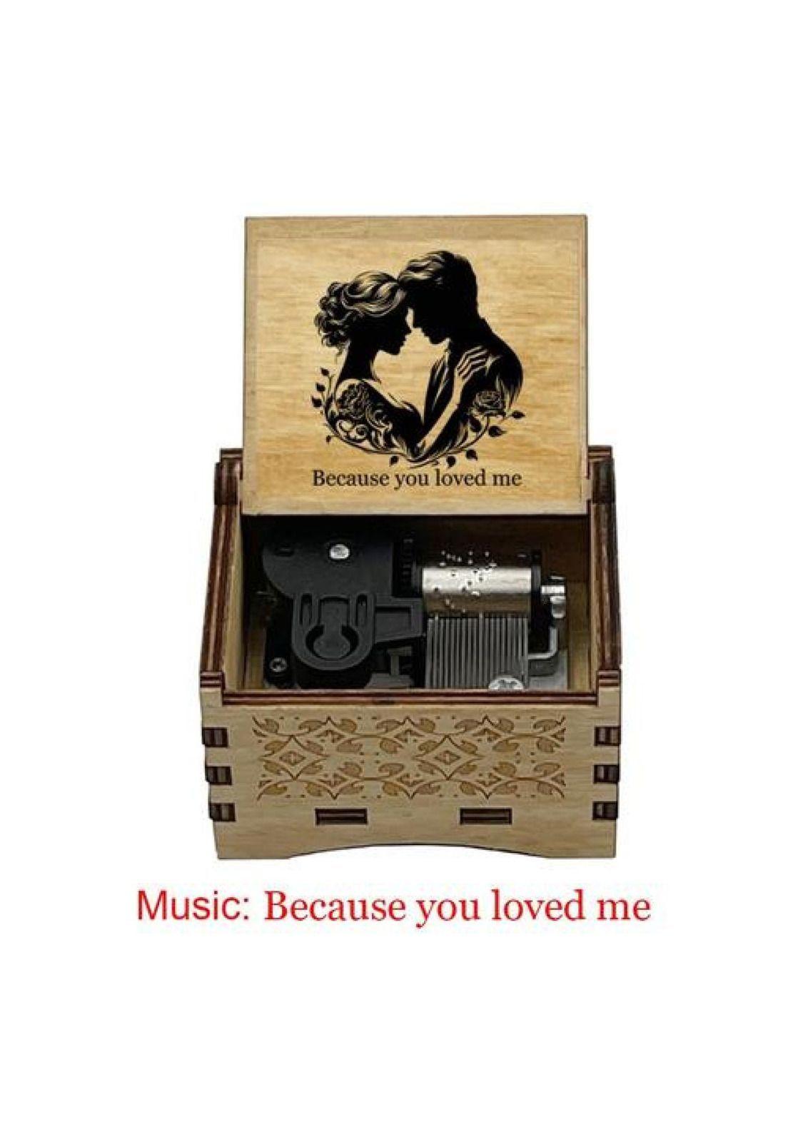 Caja Musical Because You Loved Me Céline Dion-2