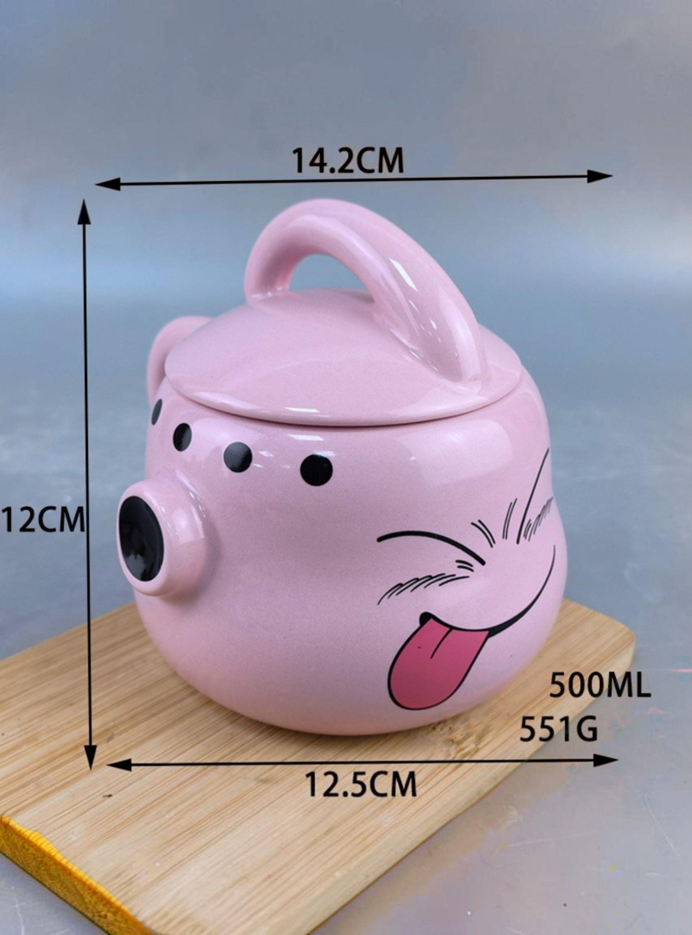 Tazón 3d Cerámica Majin Buu Dragon Ball-2