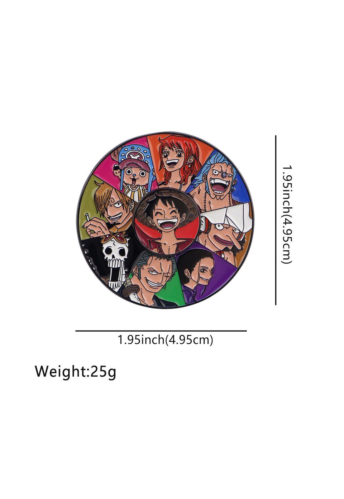 Pin Broche colores Anime One Piece Monkey D. Luffy-2