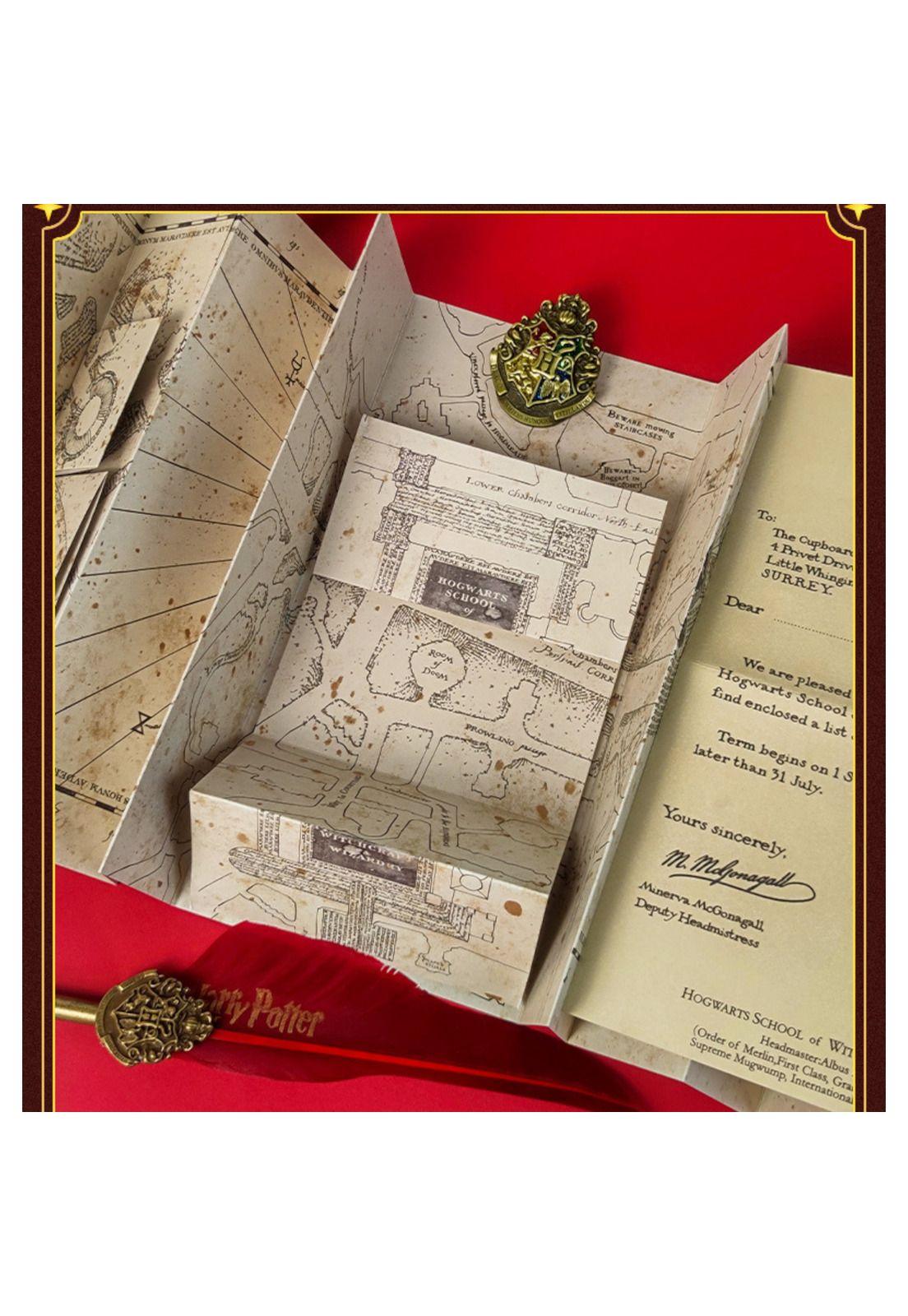 Mapa del Merodeador Hogwarts Harry Potter-3
