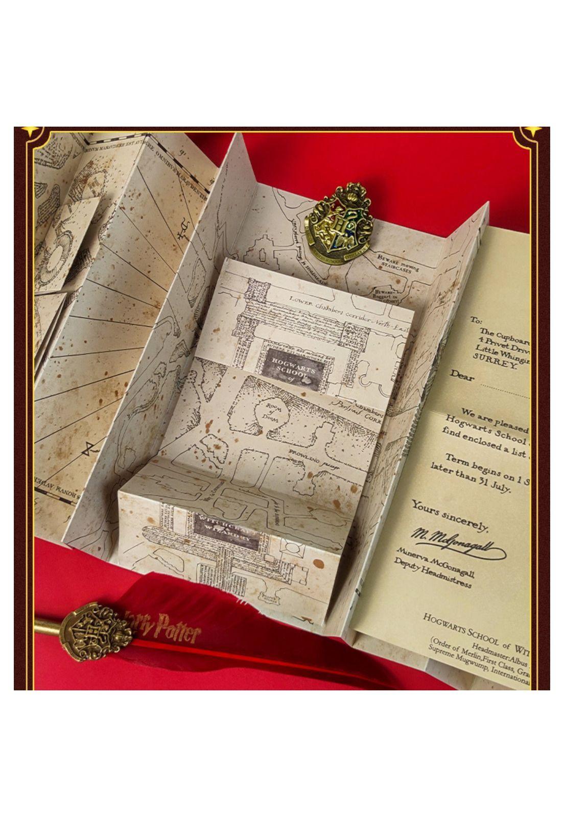 Mapa del Merodeador Hogwarts Harry Potter-3