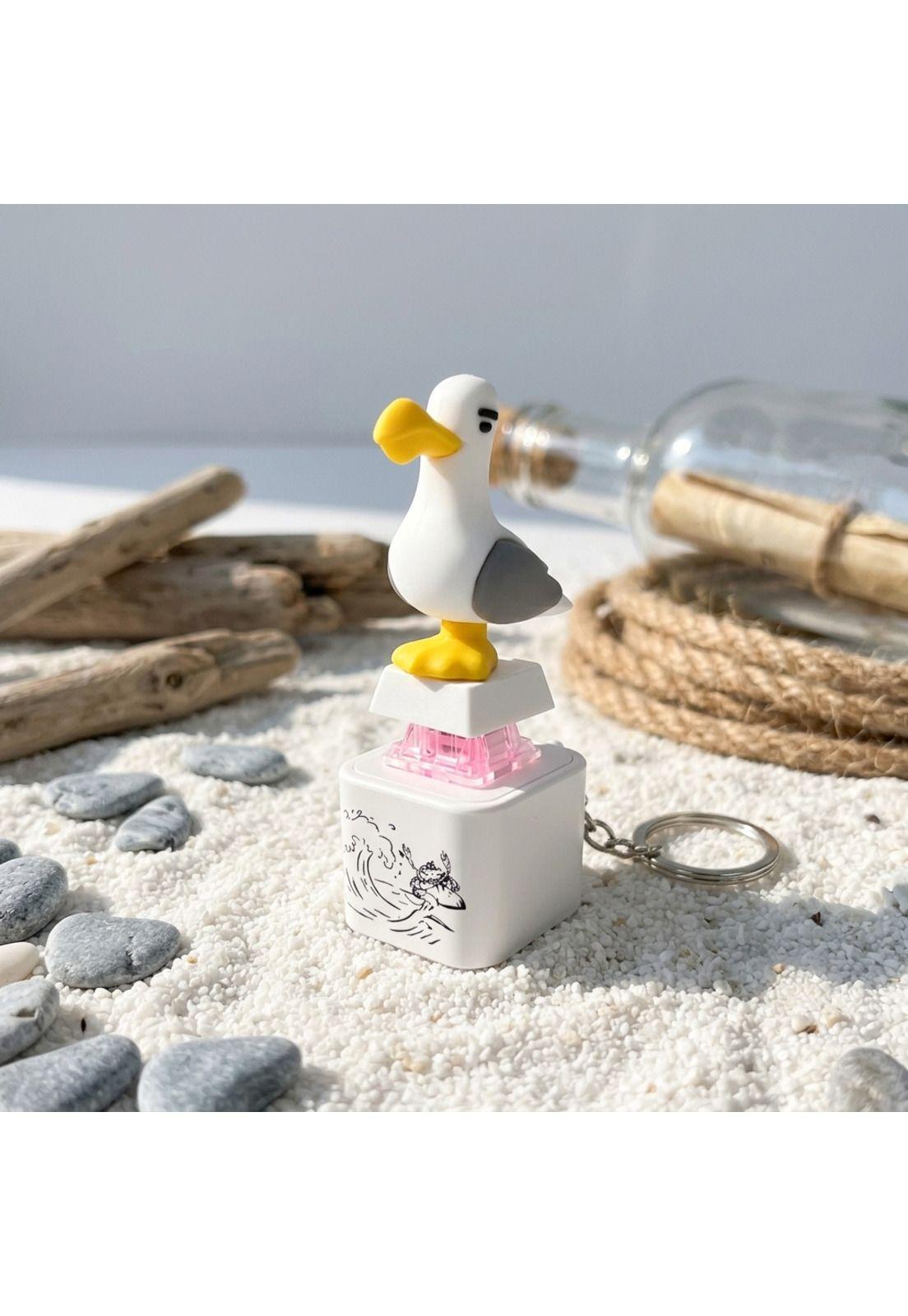 Llavero Antiestrés Con Sonido Led seagull Fidget Toy gaviota-2