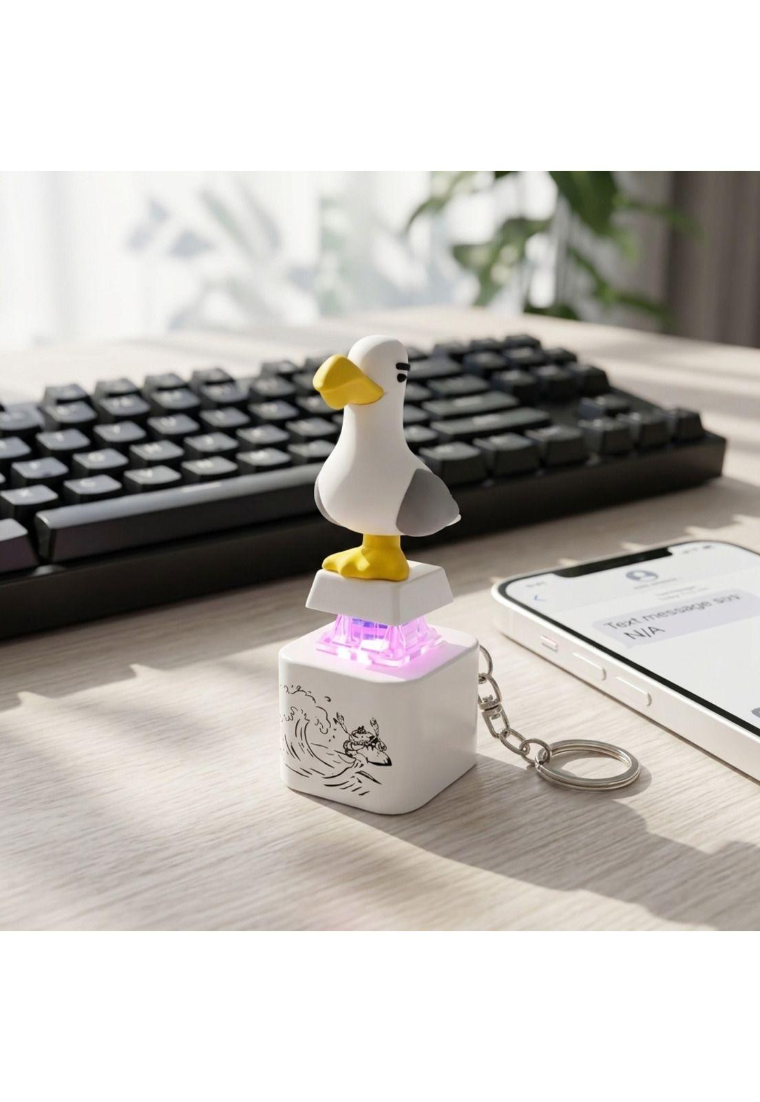 Llavero Antiestrés Con Sonido Led seagull Fidget Toy gaviota-4