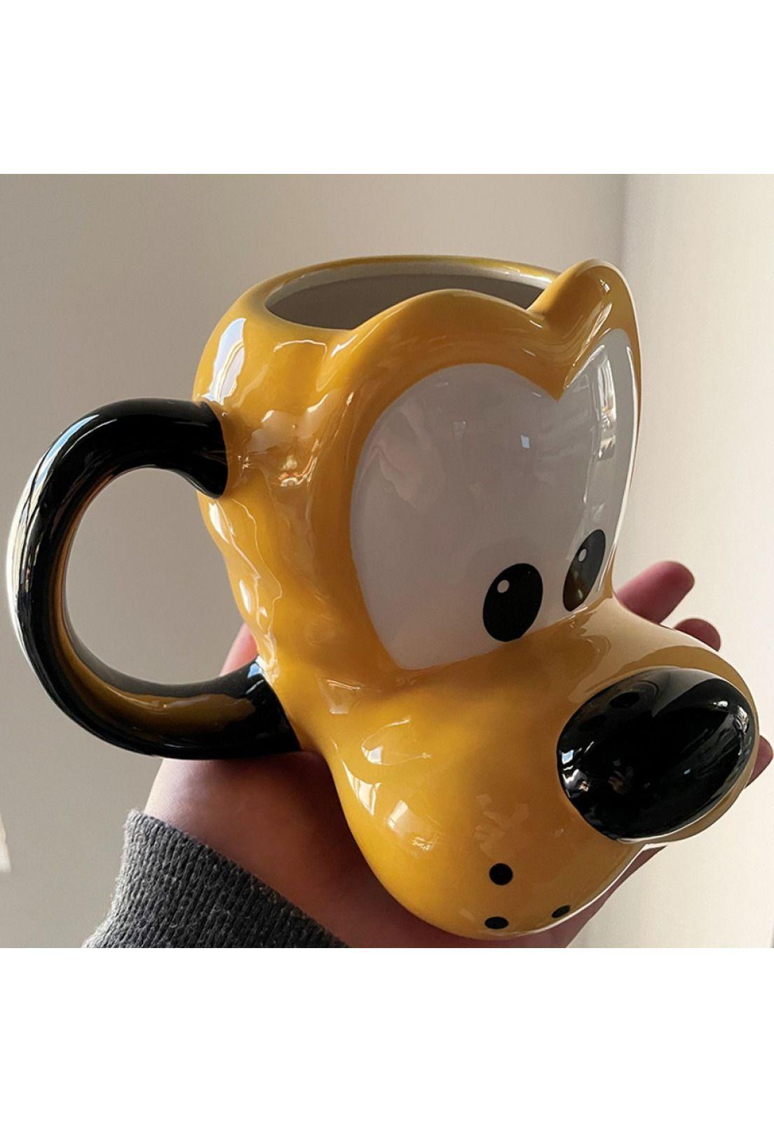 Tazón Taza 3D rostro Pluto-3