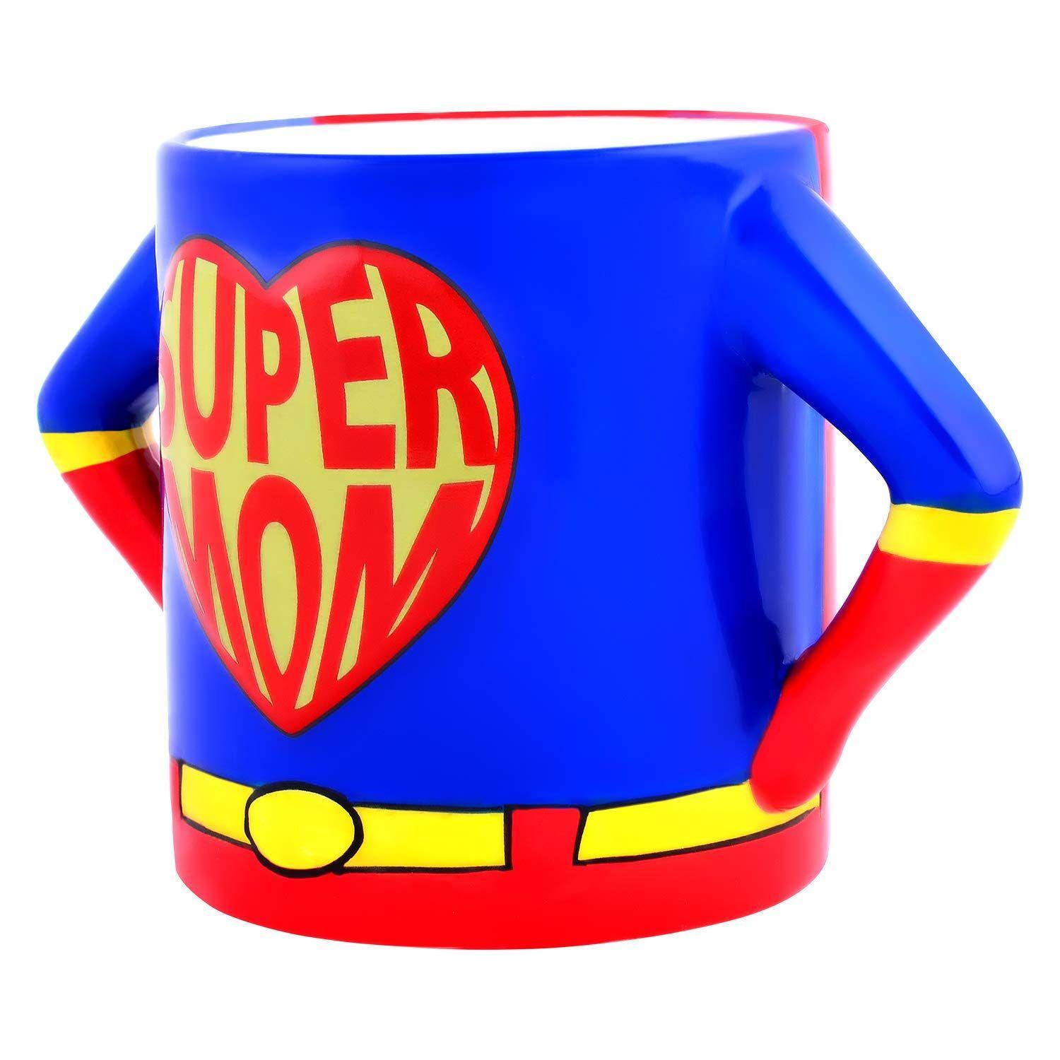 Tazón 3d cerámico Super Mom super mama-2