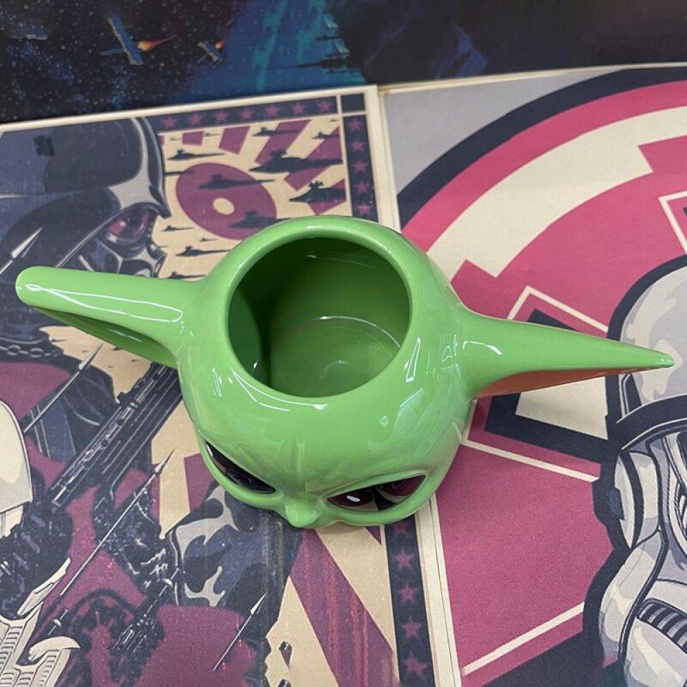 Tazón Taza ceramica 3D Baby Yoda Mandalorian-4