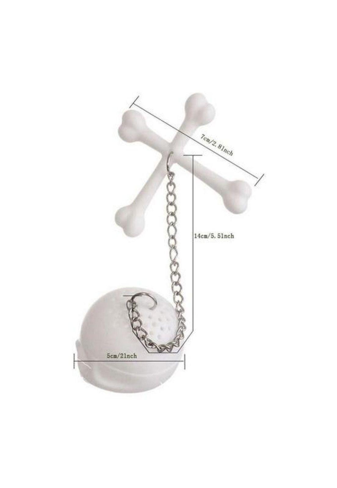 Infusor Silicona Craneo Calavera-2