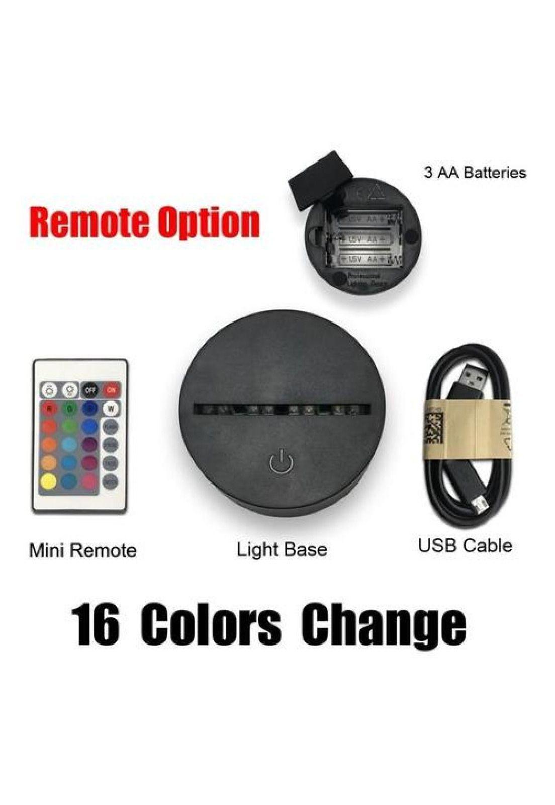 Lámpara 3d 7 Colores Stormtrooper Star Wars-3