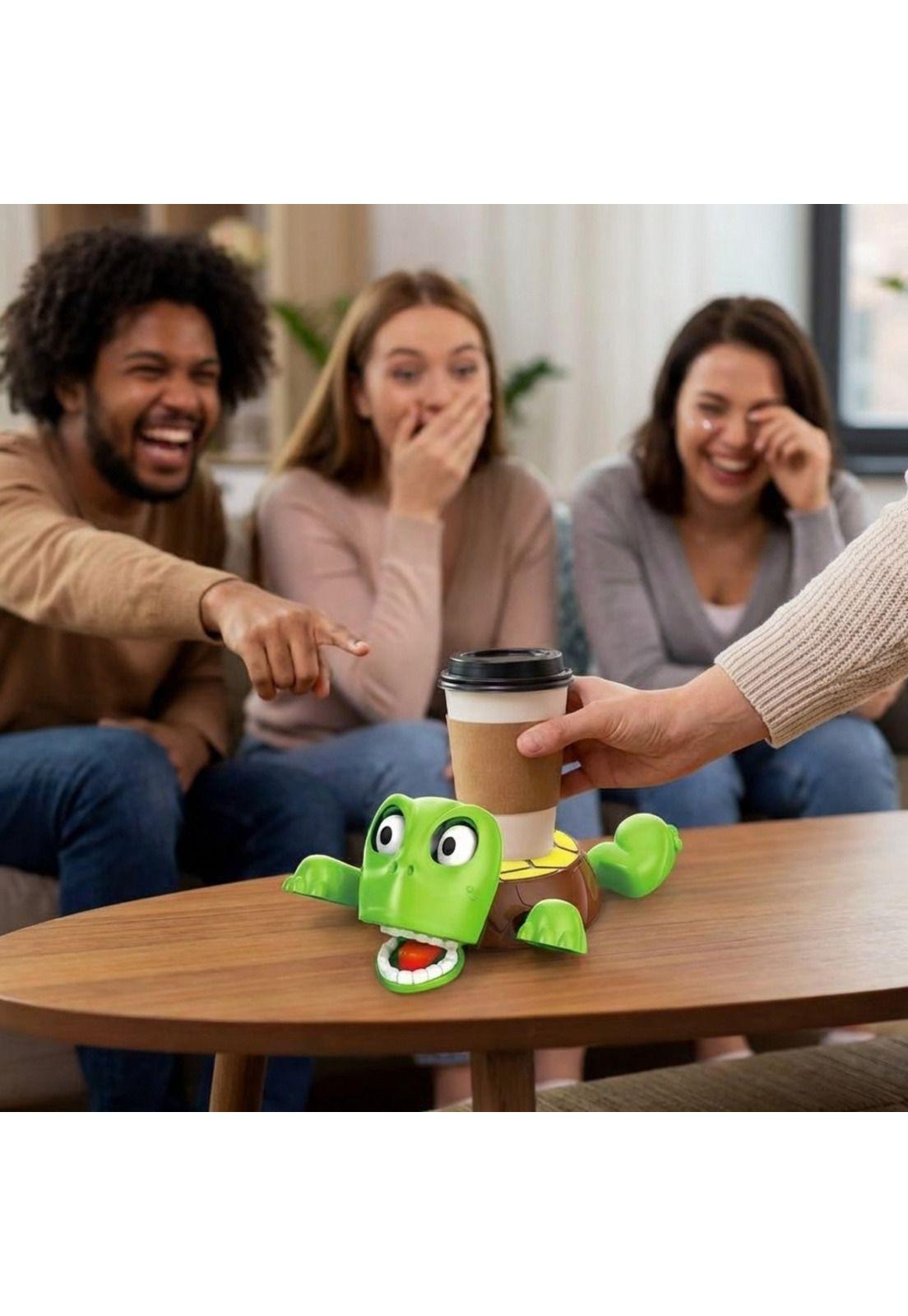 Posavasos entretenido tortuga 3D con Movimiento-3