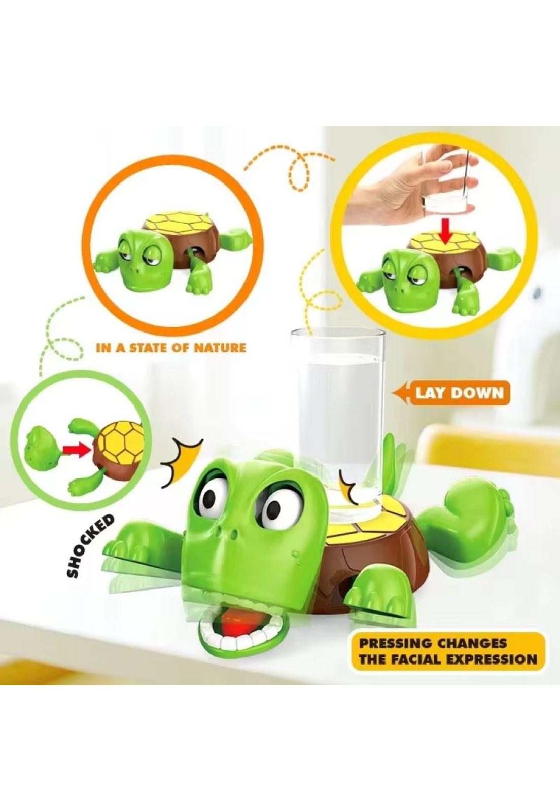 Posavasos entretenido tortuga 3D con Movimiento-4