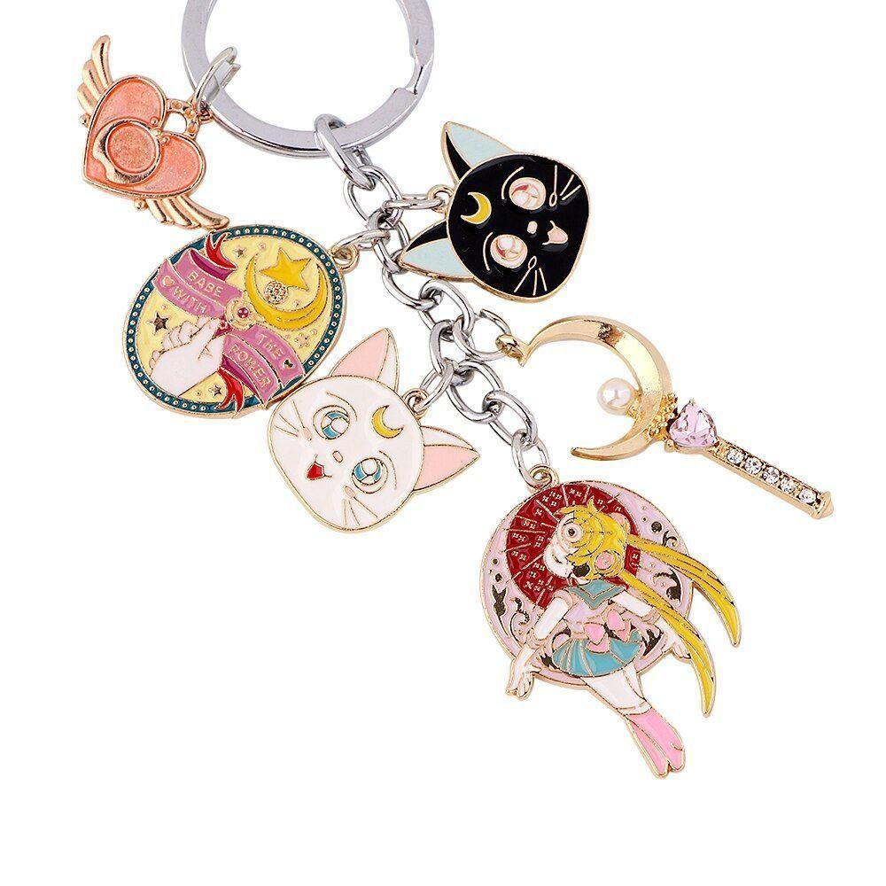 Llavero Metálico dijes sailor Sailor moon-0