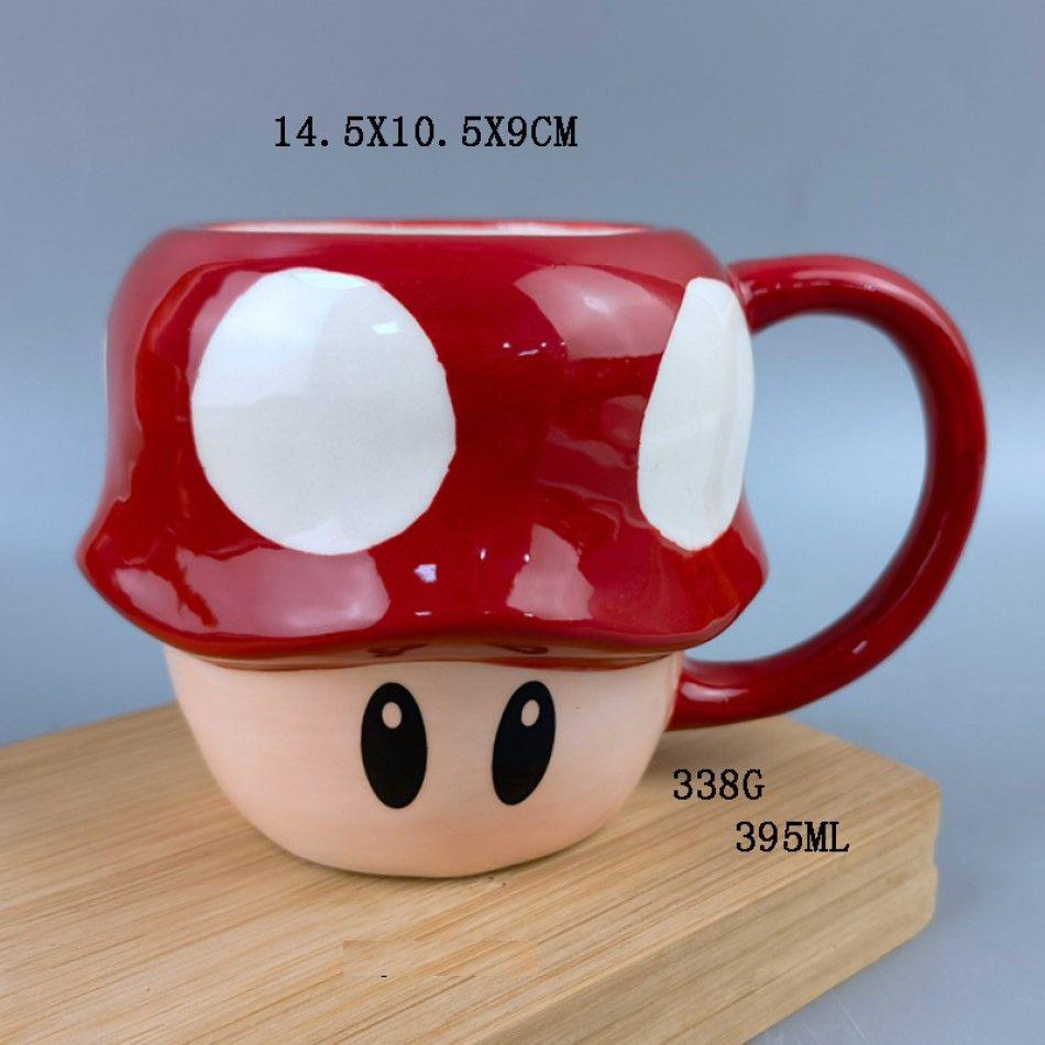 Tazon Taza 3d  Hongo Toad rojo Super Mario Bross-2