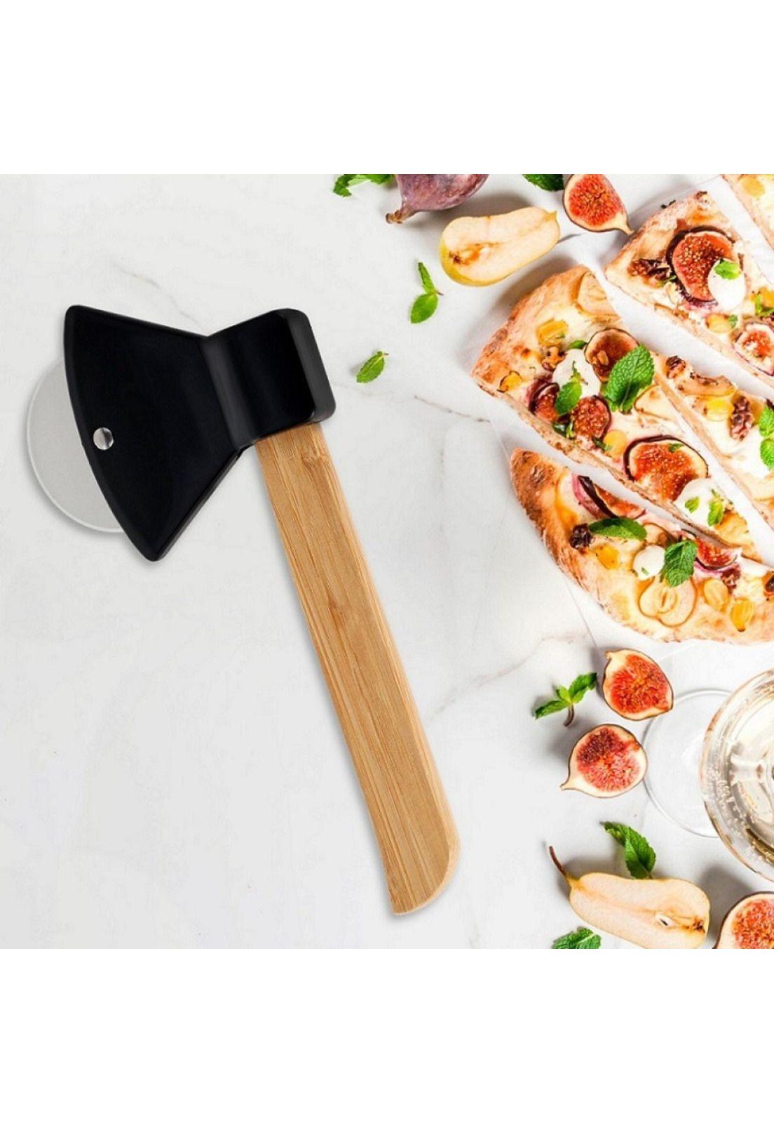 Cortador de pizza en forma de Hacha-4