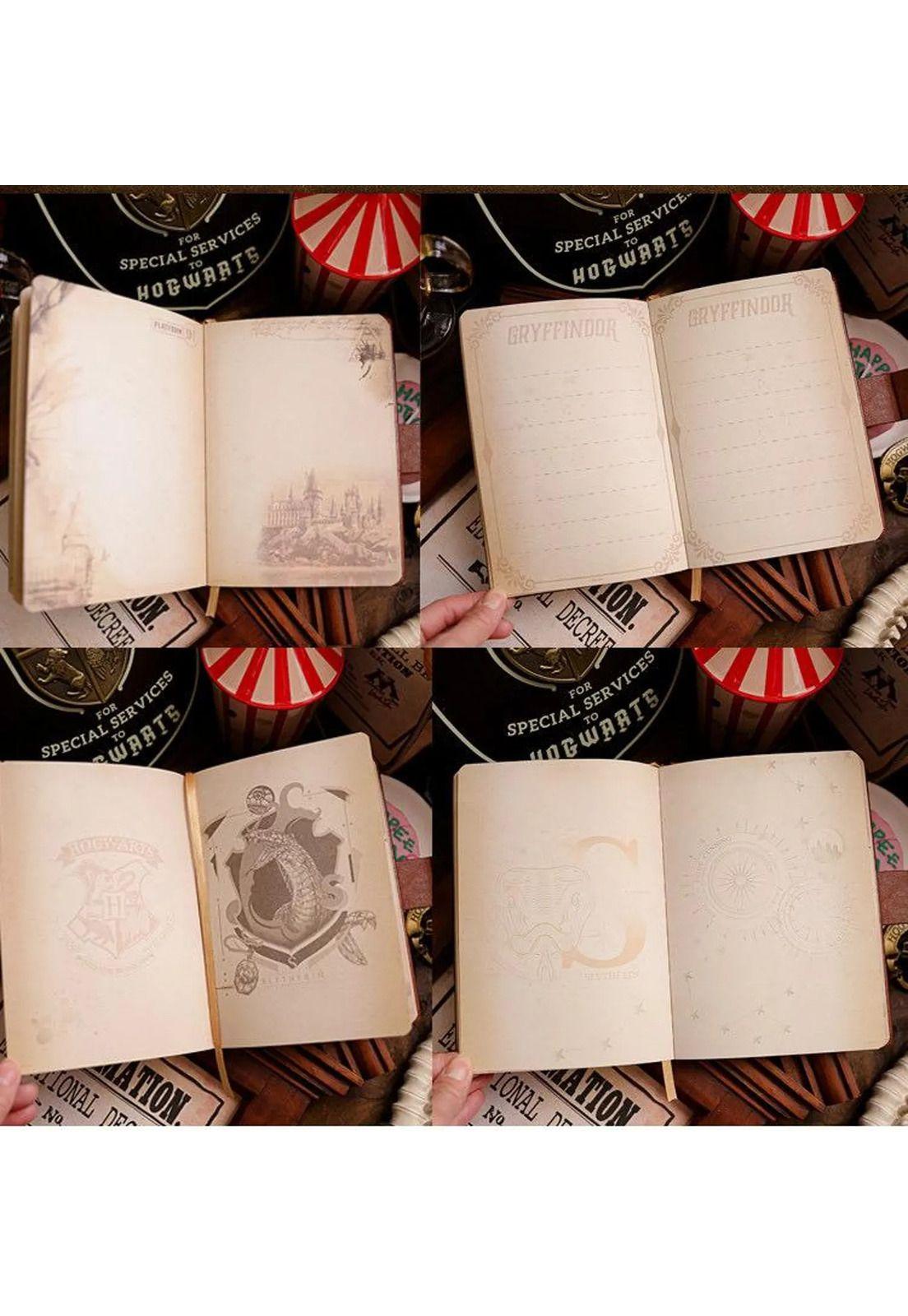 Agenda Libreta Planner delux Harry Potter Hogwarts-4