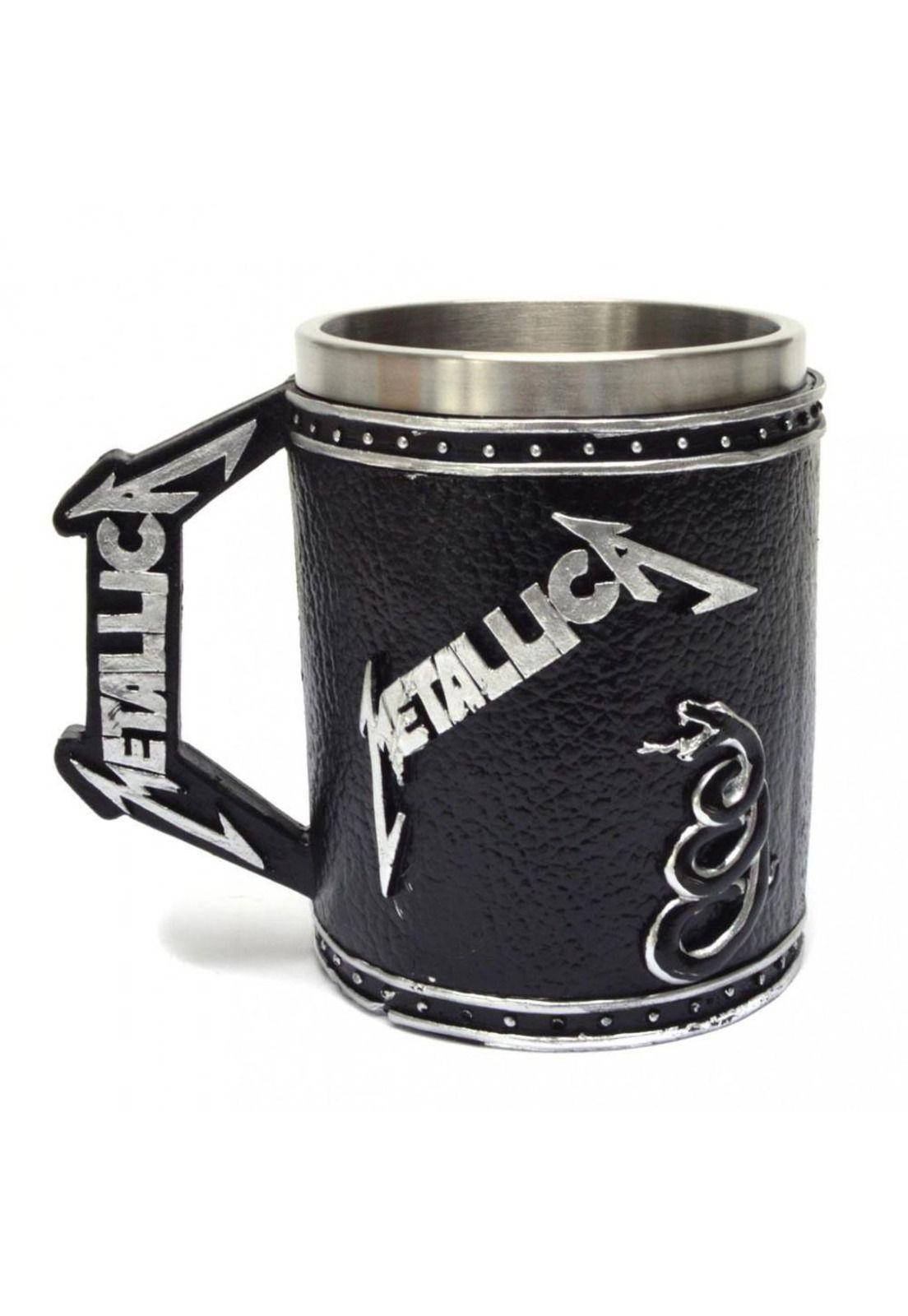 Tazón Taza 3d Resina Rock Metallica-0