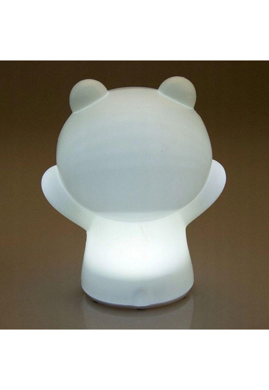 Lámpara Espantacucos Oso teddy  colorful arcoíris-2