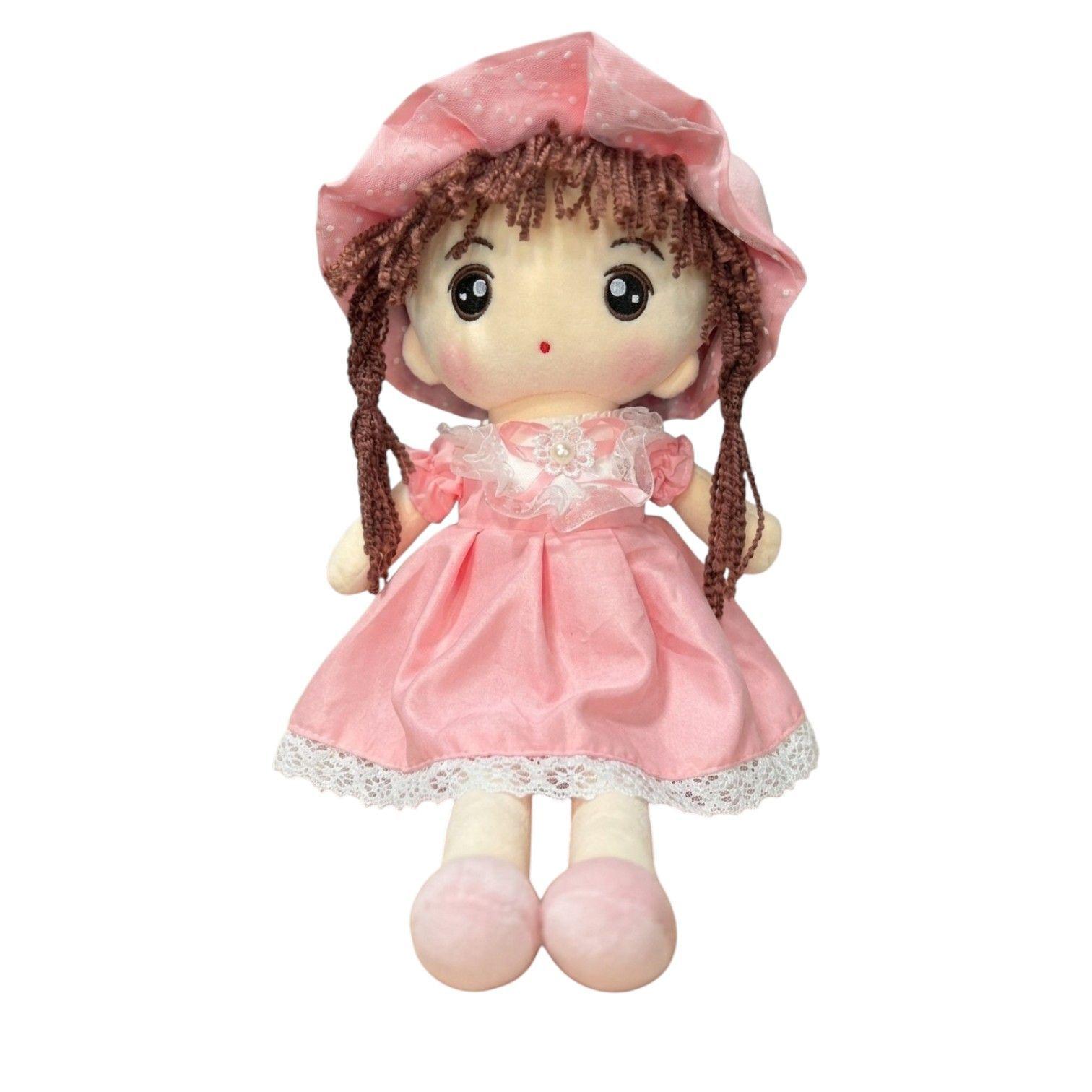 Muñeca De Trapo De Peluche Tierna Suave Lazo 65cm R-3