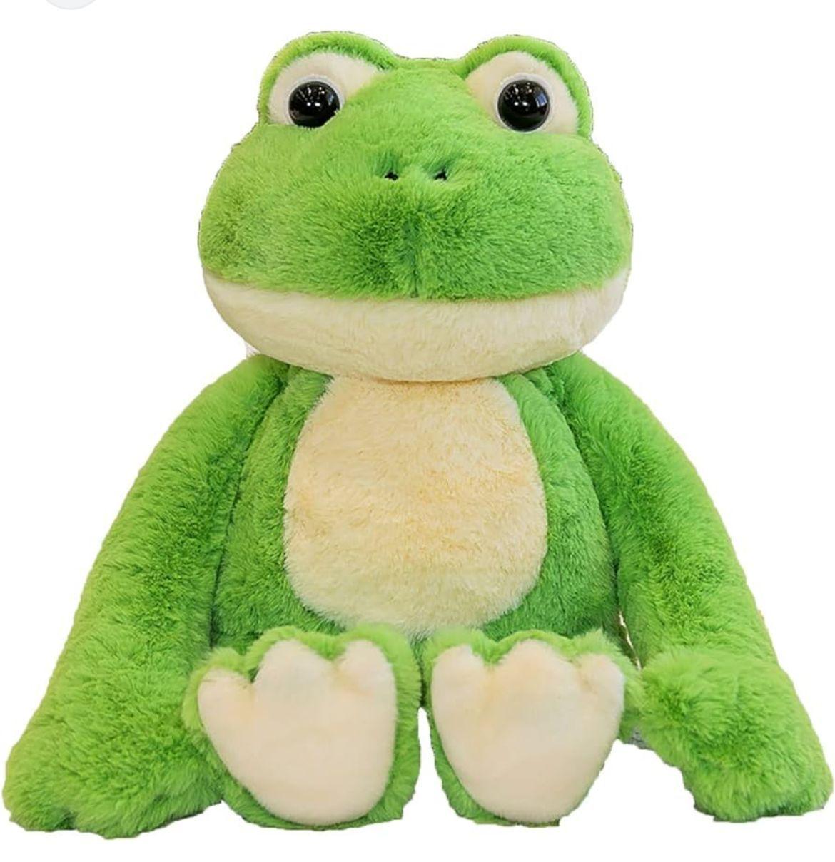 Peluche De Rana Abrazable Tierno Suave Niños Bebes-0