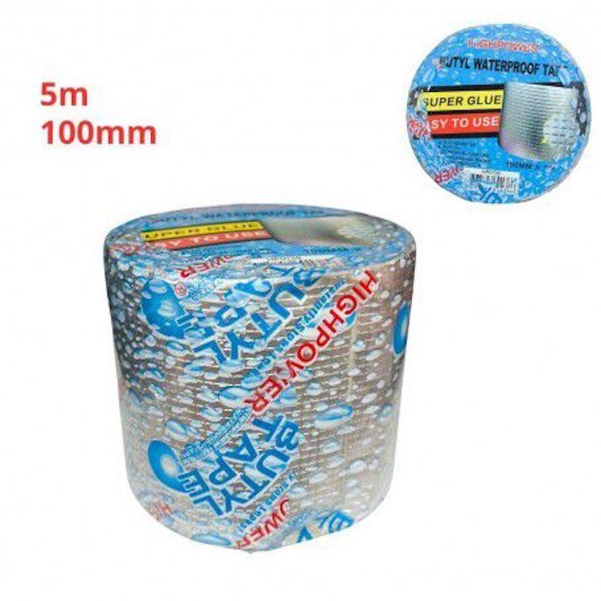 Cinta Selladora Tapa Goteras Butilo Impermeable 10cm X 5m-1