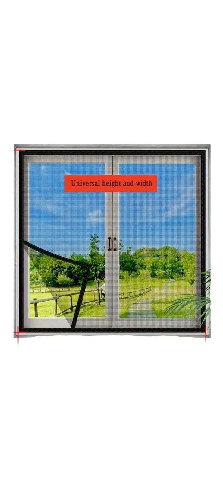 Malla Mosquitera Cortina Con Cierre Iman 150x200cm B-2