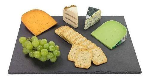 Tabla Cocktail Coctel Aperitivos Piedra Pizarra 30x20cm-2