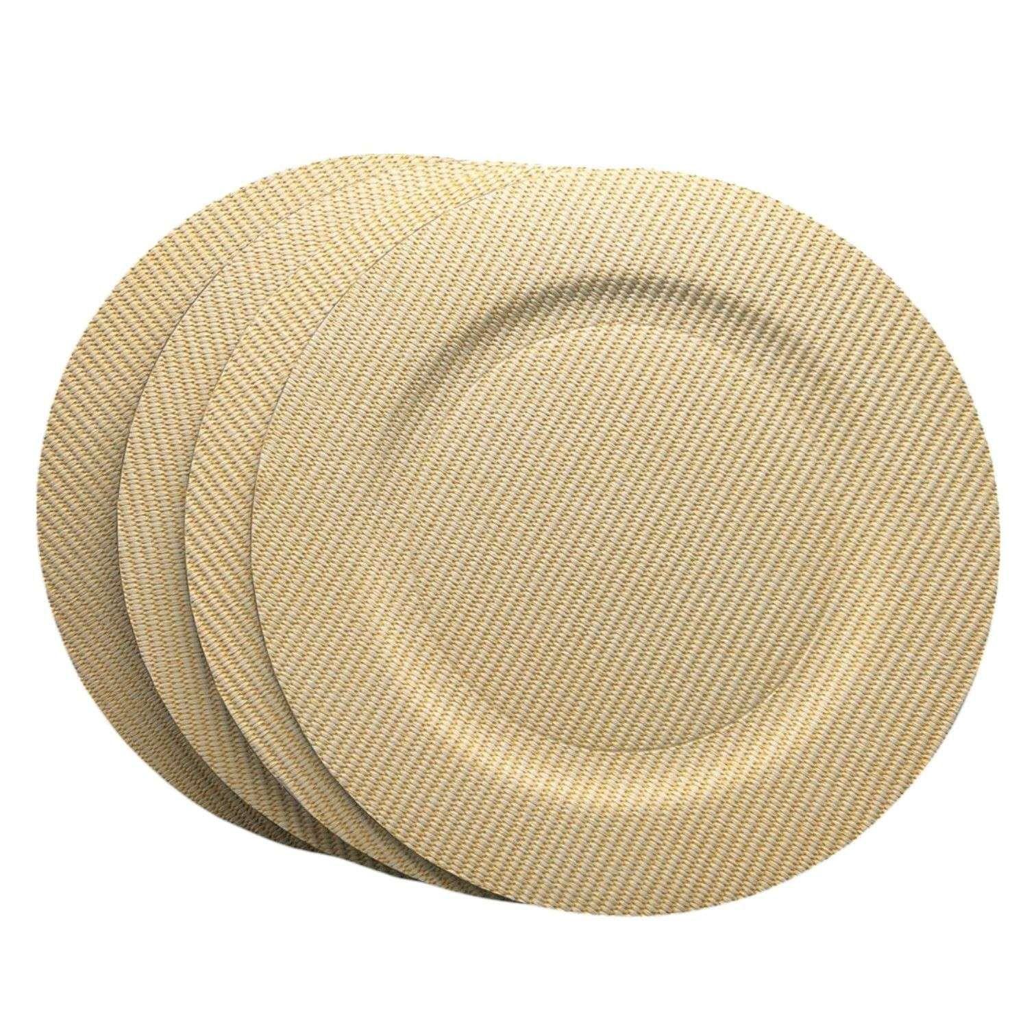Pack 4 Plato De Decoracion Hogar Decorativo Diseños 30cm 5-0