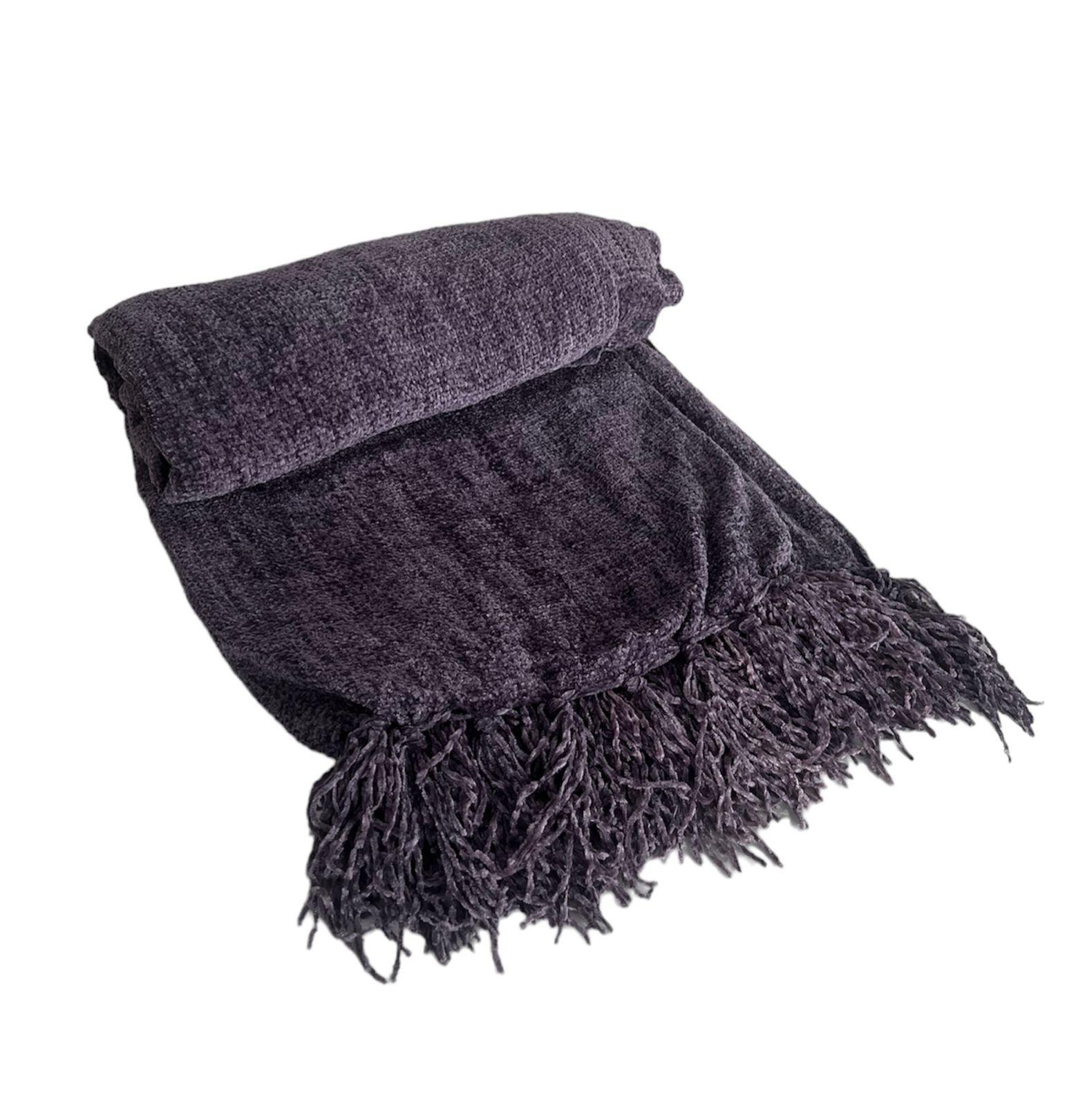 Manta Frazada Tejida Para Sofa Cama 125x150cm M11 MR-0