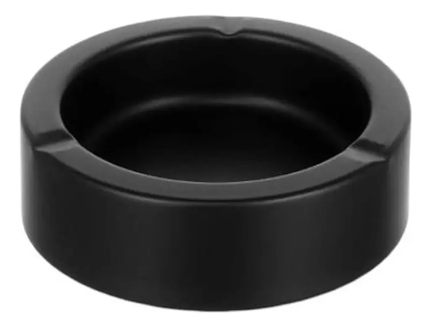 Cenicero Acero Inoxidable Contra Viento Para Hogar Negro Negro-0