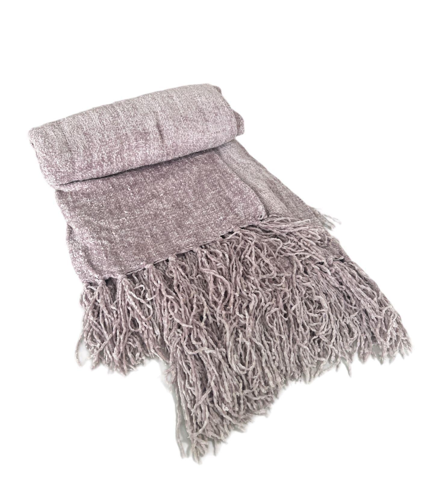 Manta Frazada Tejida Para Sofa Cama 125x150cm M11 L-0