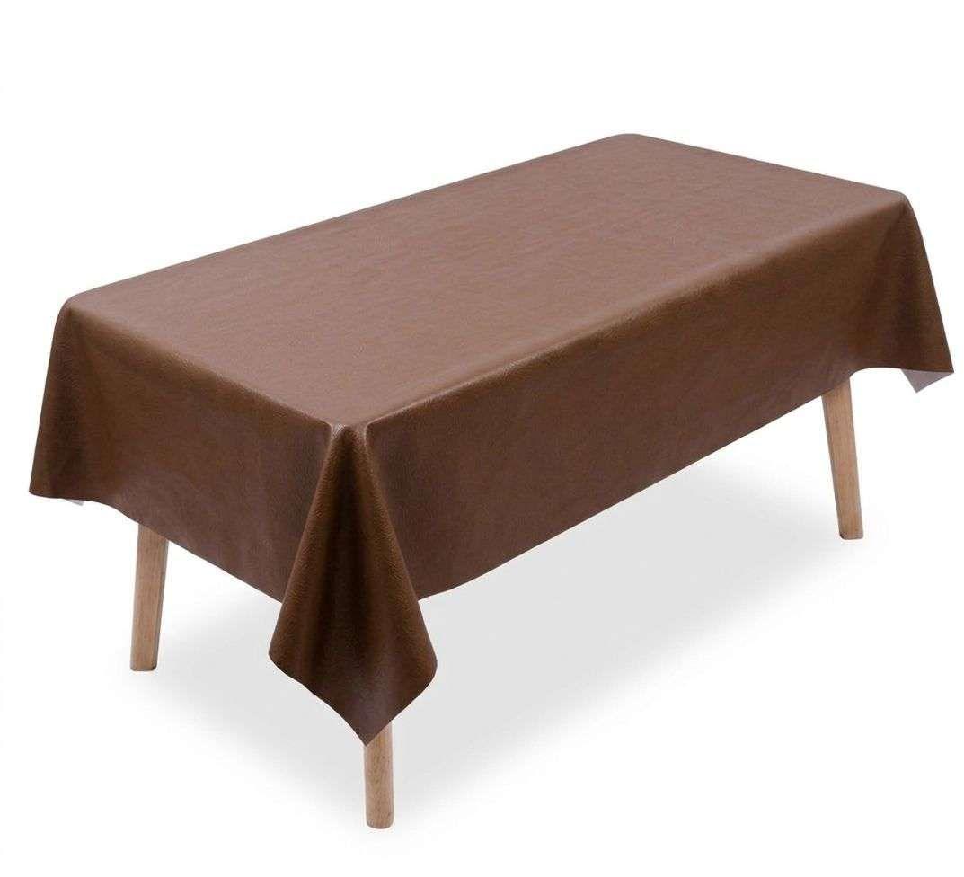 Mantel De Hule Mesa Rectangular Diseño Liso 140x180cm C-0
