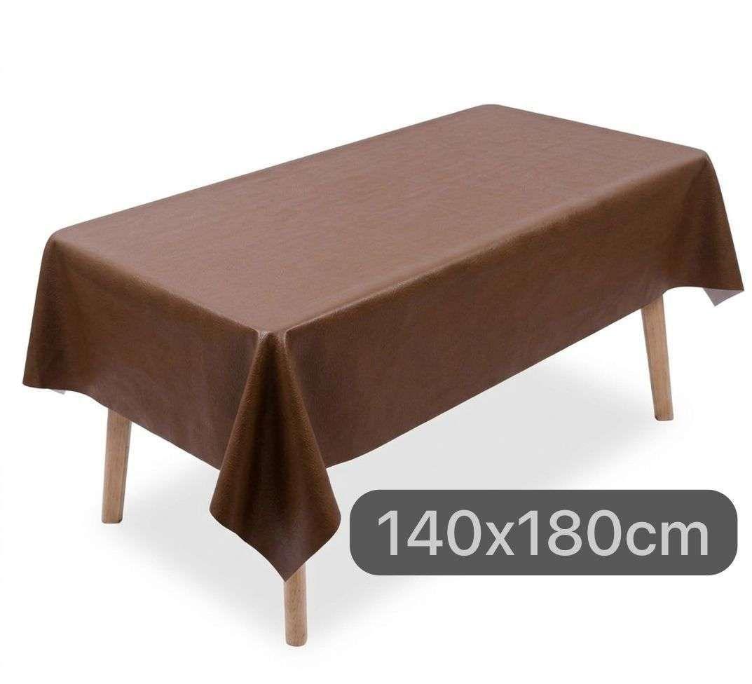 Mantel De Hule Mesa Rectangular Diseño Liso 140x180cm C-2
